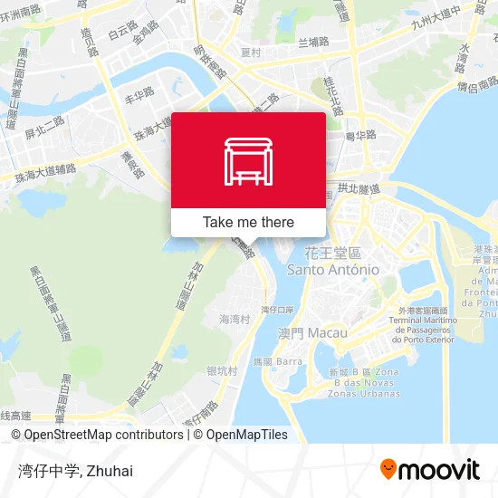 湾仔中学 map