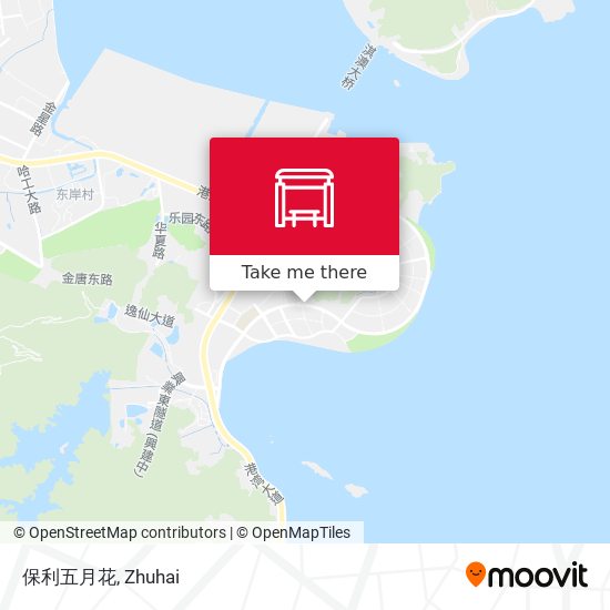 保利五月花 map