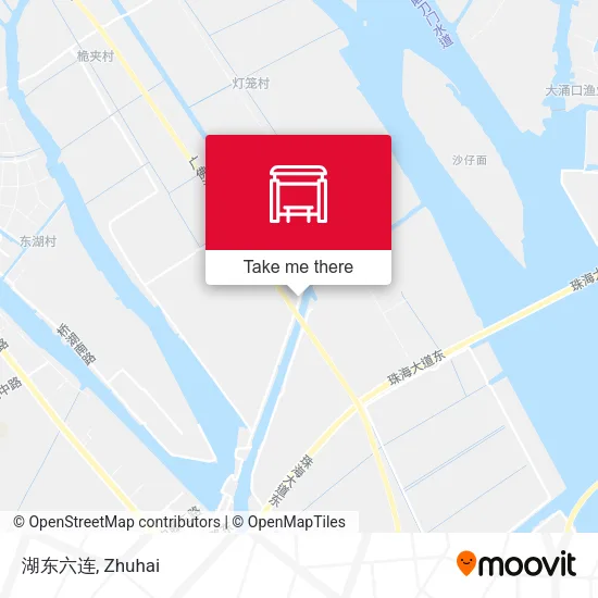 湖东六连 map