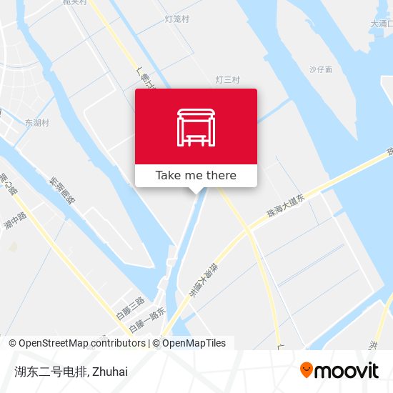 湖东二号电排 map