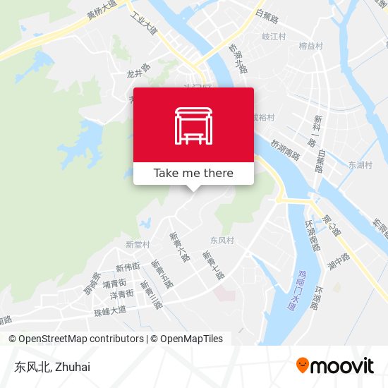 东风北 map