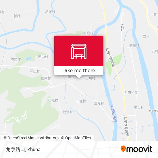 龙泉路口 map