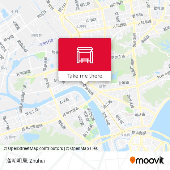 漾湖明居 map