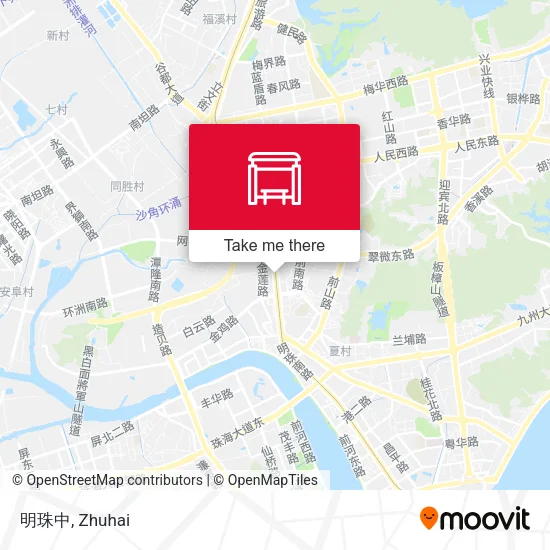 明珠中 map