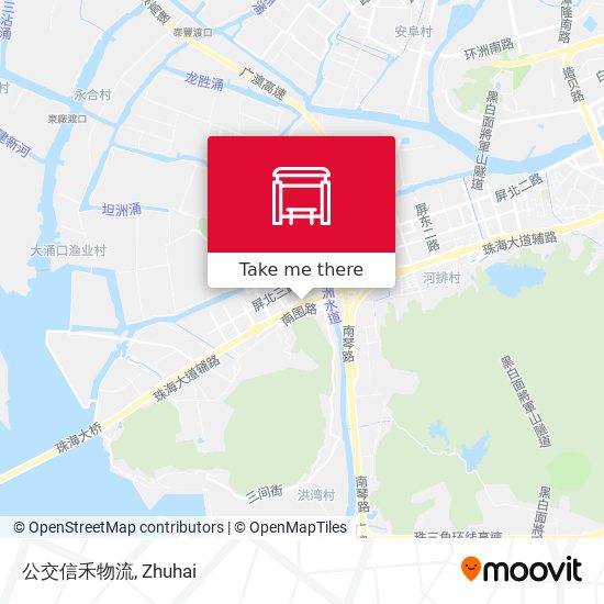 公交信禾物流 map