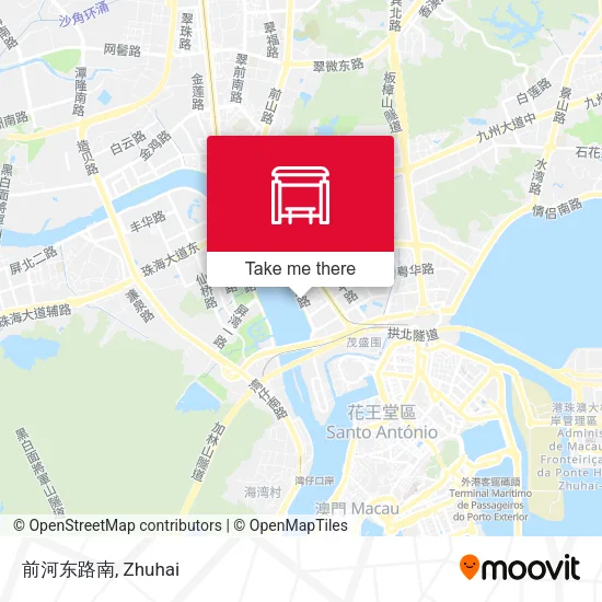 前河东路南 map