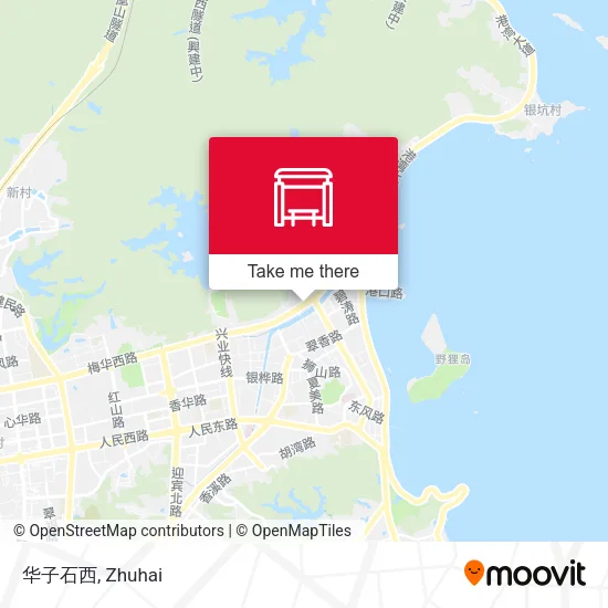 华子石西 map