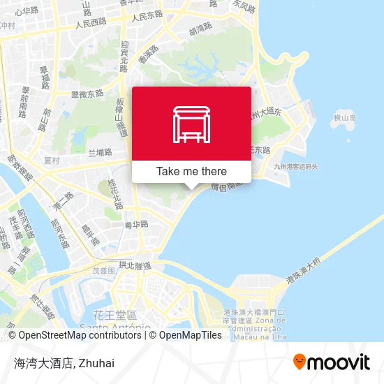 海湾大酒店 map