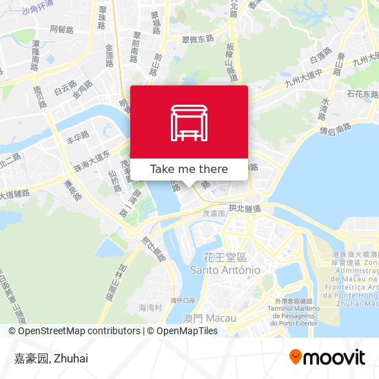 嘉豪园 map