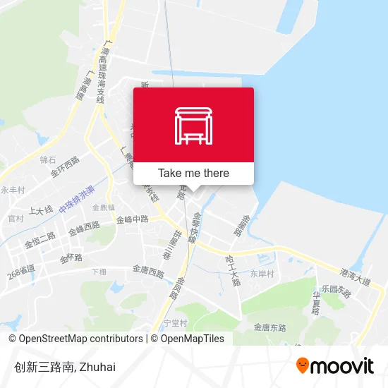 创新三路南 map