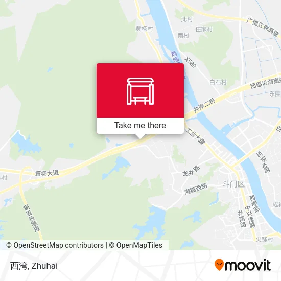 西湾 map
