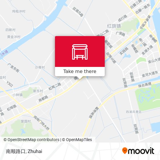 南顺路口 map