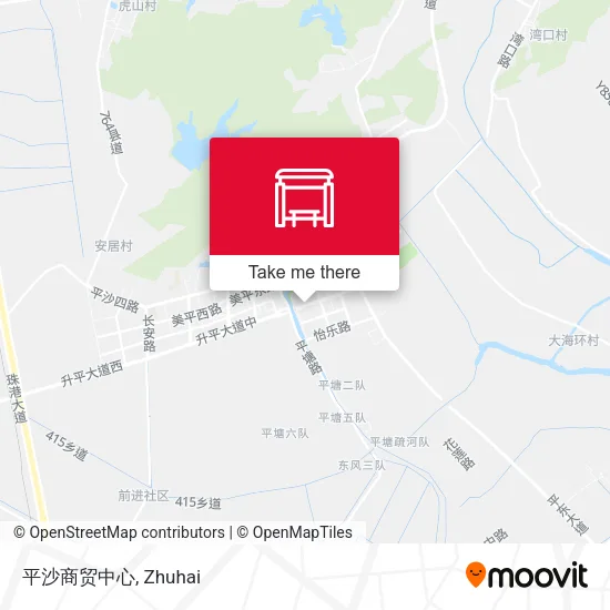 平沙商贸中心 map
