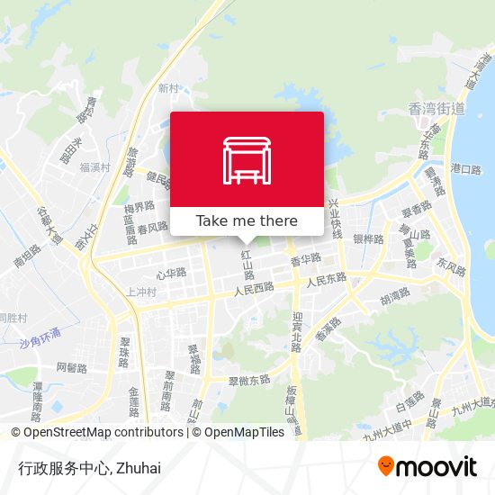 行政服务中心 map