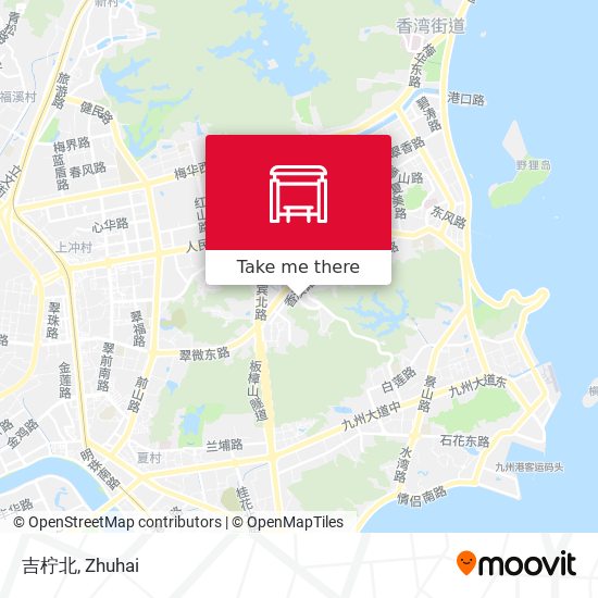 吉柠北 map