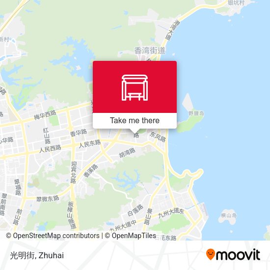 光明街 map