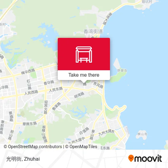 光明街 map