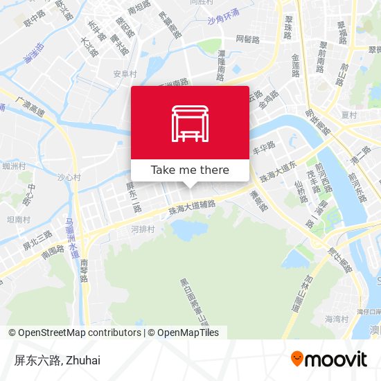 屏东六路 map