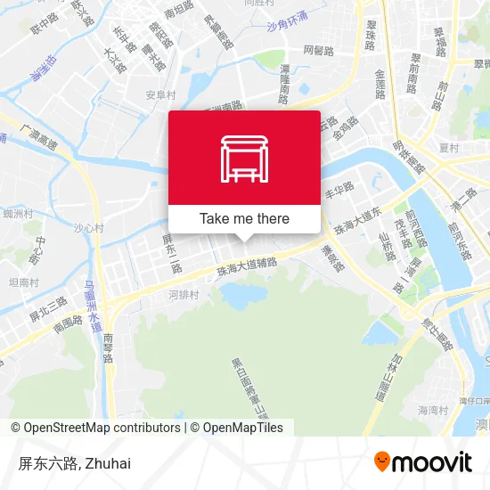 屏东六路 map