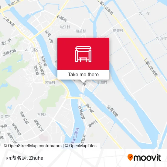 丽湖名居 map