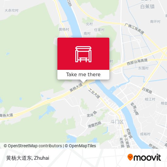 黄杨大道东 map