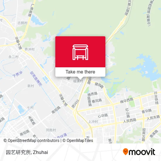 园艺研究所 map