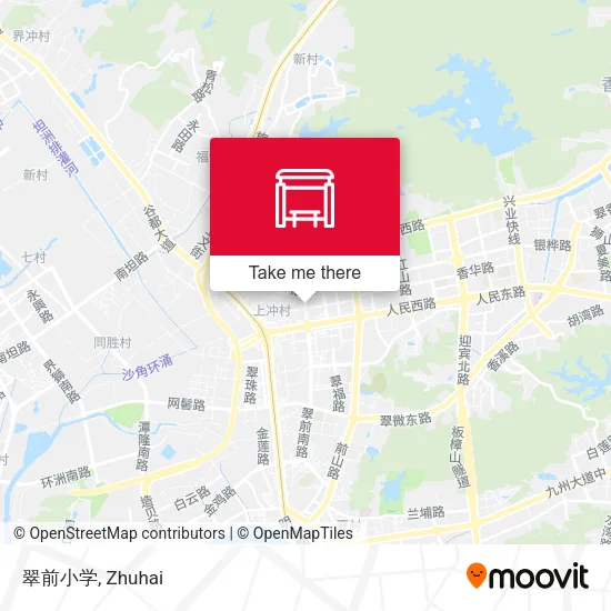 翠前小学 map