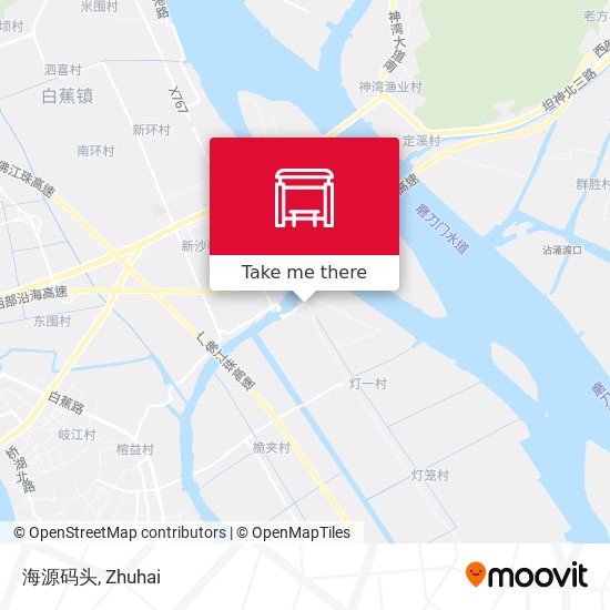 海源码头 map