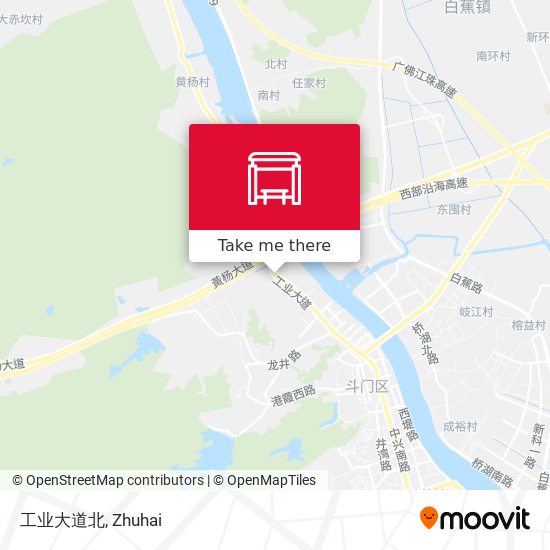 工业大道北 map