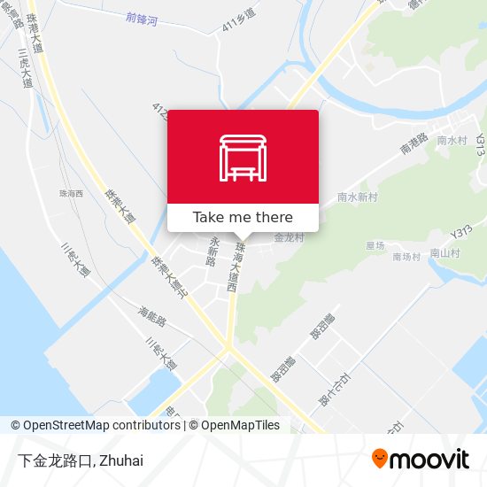 下金龙路口 map