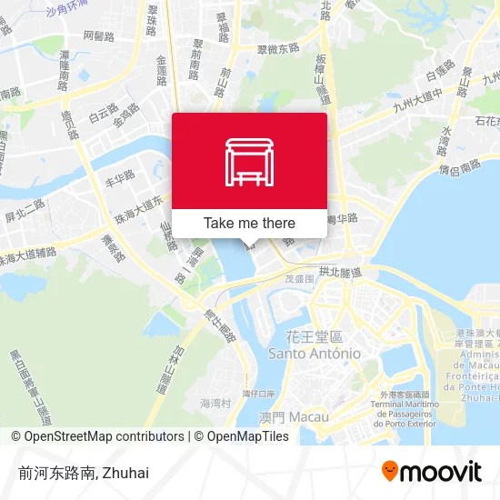 前河东路南 map
