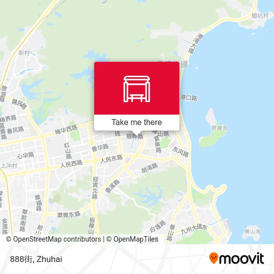 888街 map