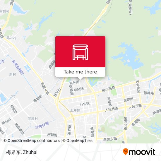 梅界东 map