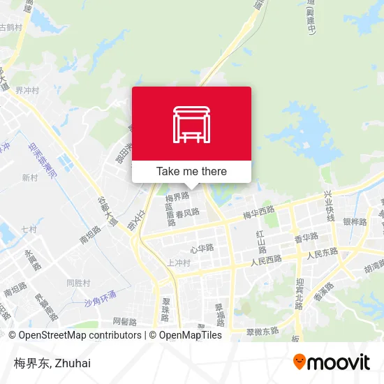 梅界东 map
