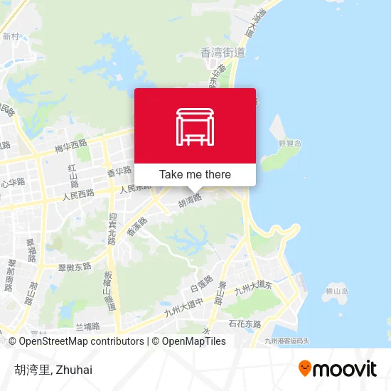胡湾里 map