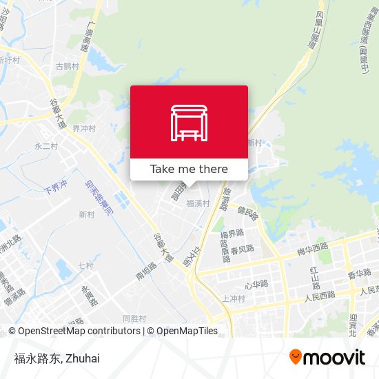 福永路东 map