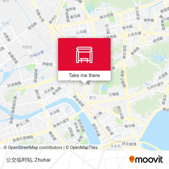 公交临时站 map