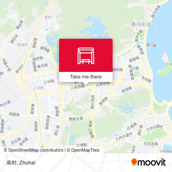 南村 map