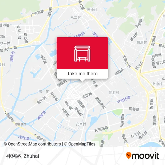 神利路 map