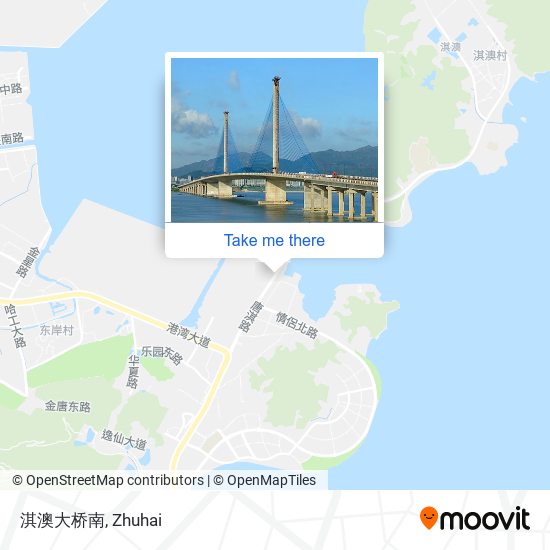 淇澳大桥南 map