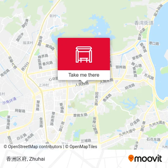 香洲区府 map