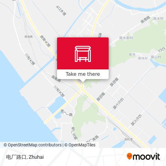 电厂路口 map