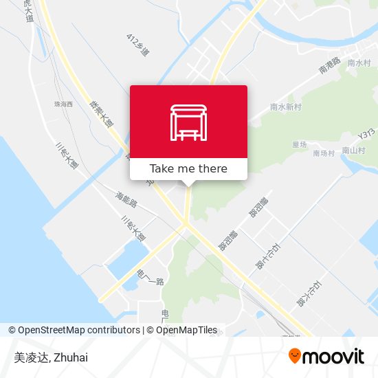 美凌达 map