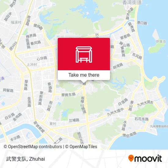 武警支队 map
