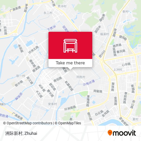 洲际新村 map