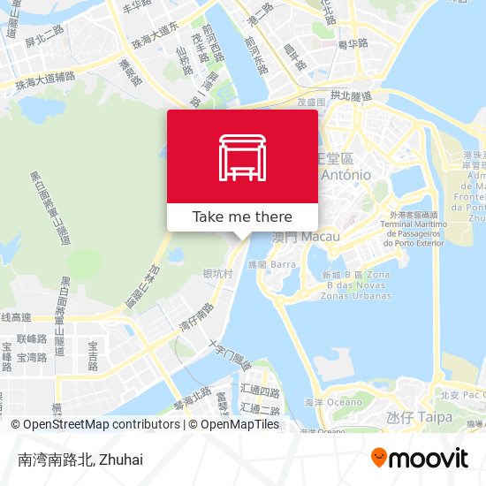 南湾南路北 map