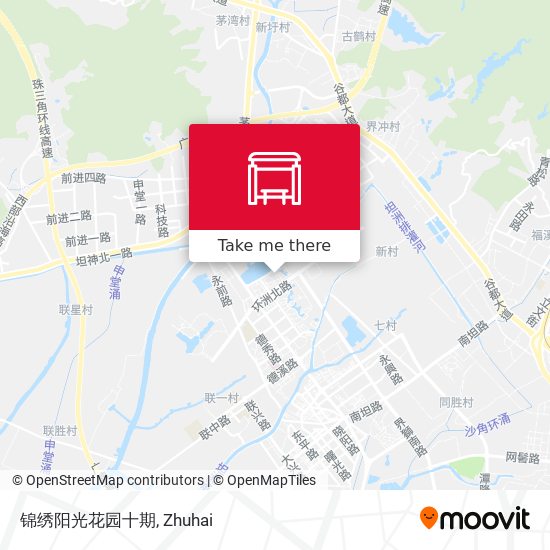 锦绣阳光花园十期 map