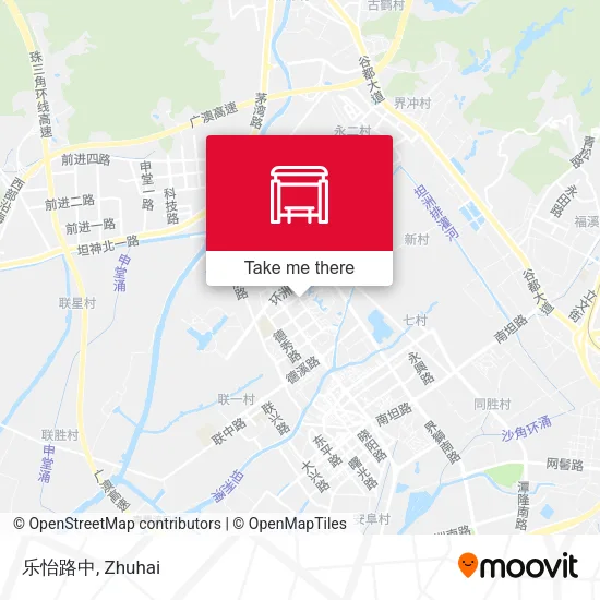 乐怡路中 map