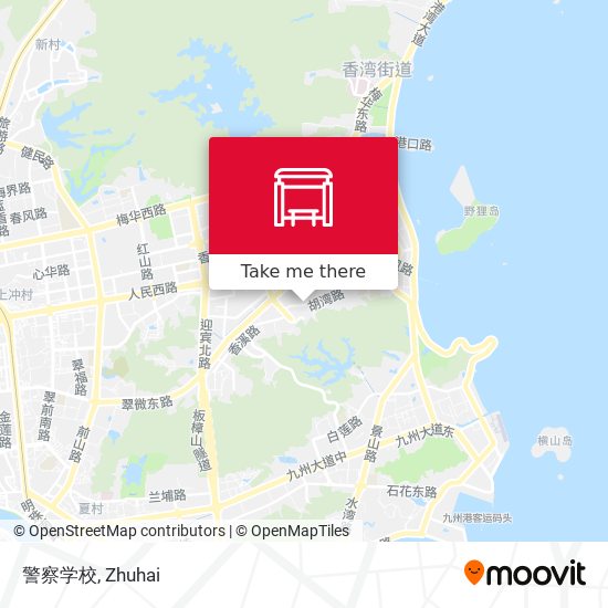 警察学校 map