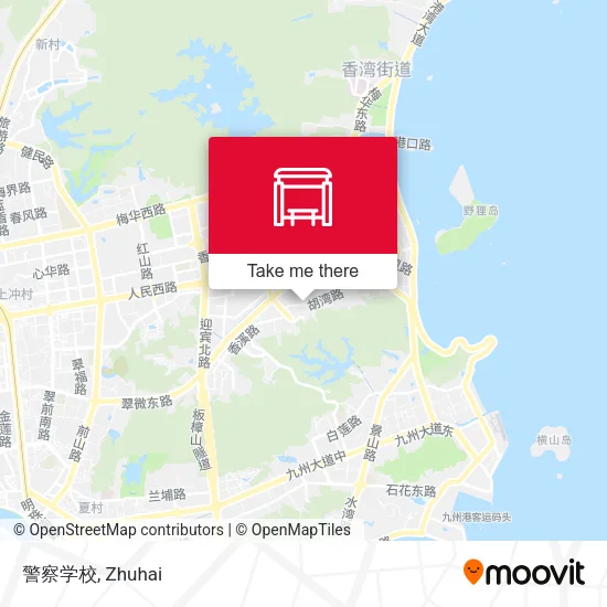 警察学校 map